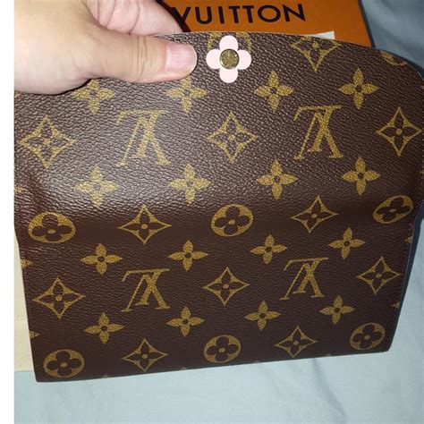 old flower louis vuitton wallet.